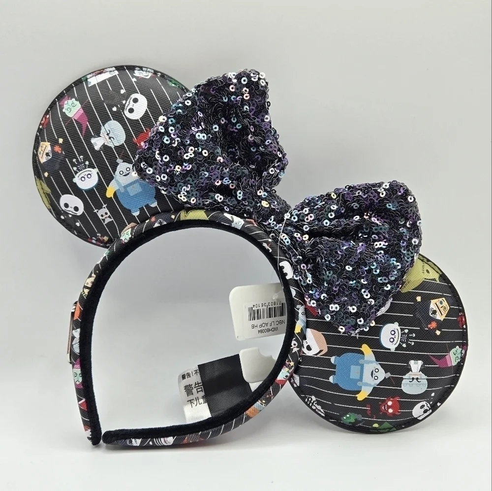 Loungefly Nightmare before Christmas  Disney Minnie Mouse ears Headband